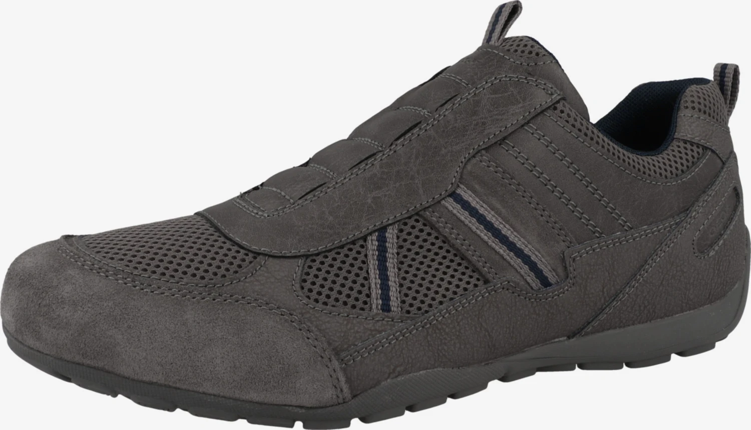 Geox Slip-on Sneakers Slip-ons Heren Basaltgrijs 3 Geox Slip-on Sneakers Slip-ons Heren Basaltgrijs