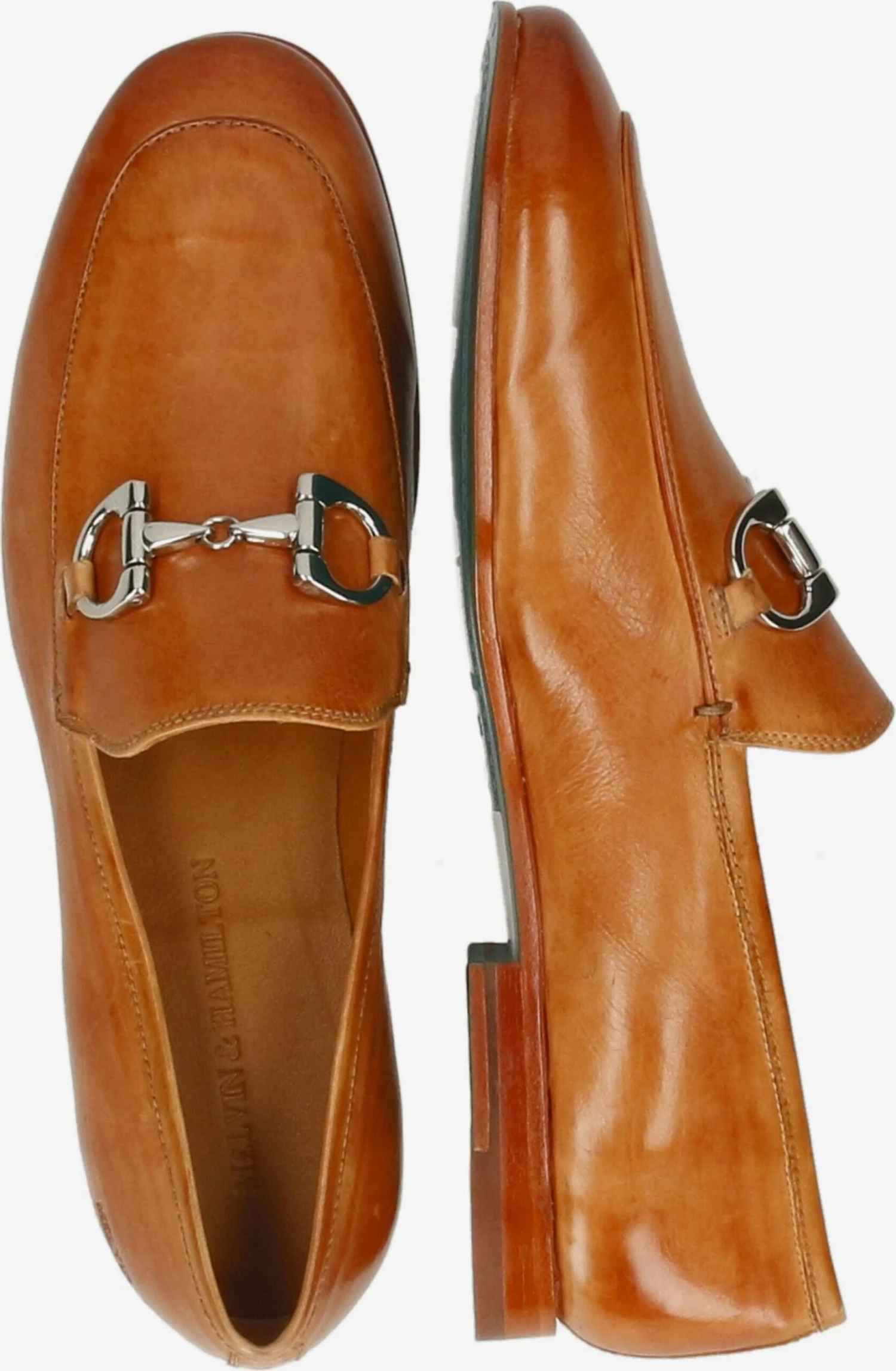 MELVIN & HAMILTON Lage Schoenen Instappers Heren Cognac 7 MELVIN & HAMILTON Lage Schoenen Instappers Heren Cognac - Afbeelding 5