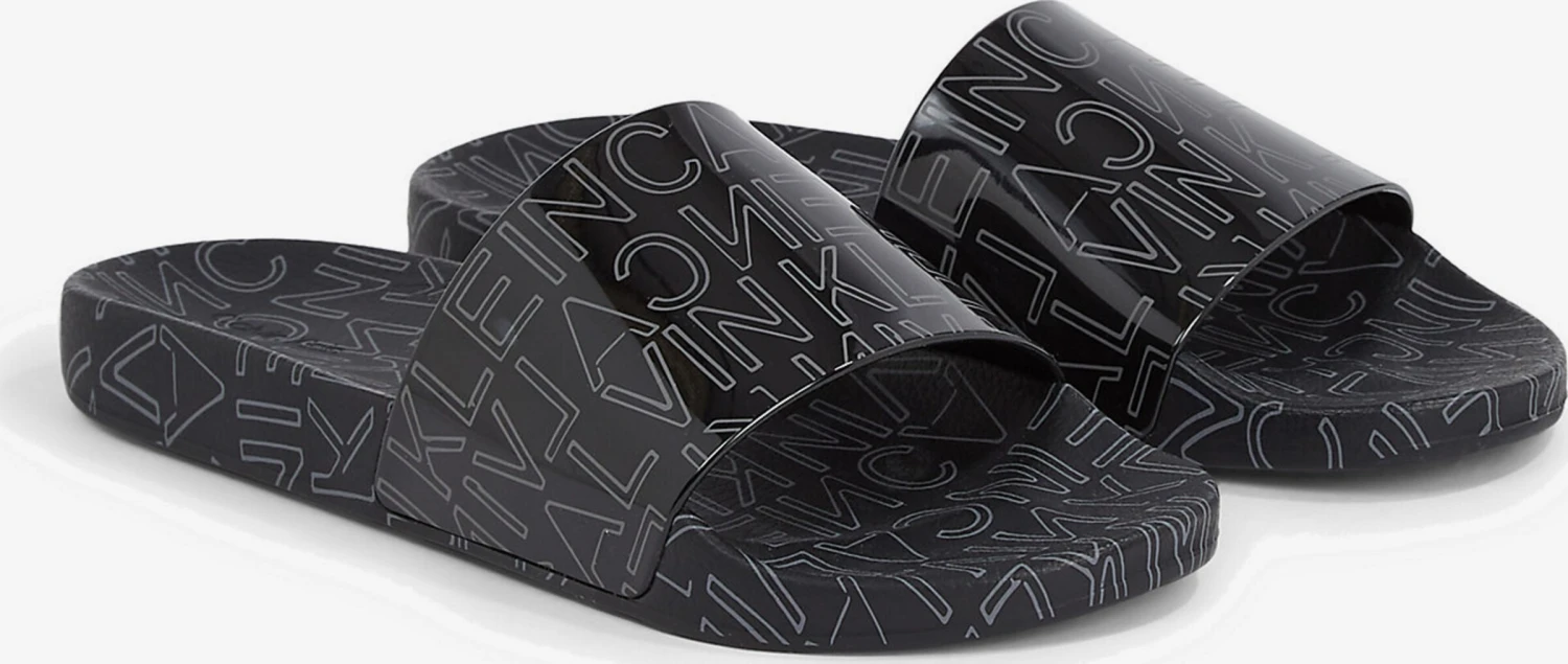 Calvin Klein Trending Strand-/badschoen Heren Zwart 5 Calvin Klein Trending Strand-/badschoen Heren Zwart - Afbeelding 3