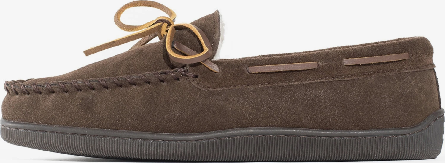 Minnetonka Lage Schoenen Mocassins Pileline Heren Chocoladebruin 4 Minnetonka Lage Schoenen Mocassins Pileline Heren Chocoladebruin - Afbeelding 2