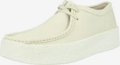 Clarks Originals Casual Veterschoenen Veterschoen Wallabee Heren Wit