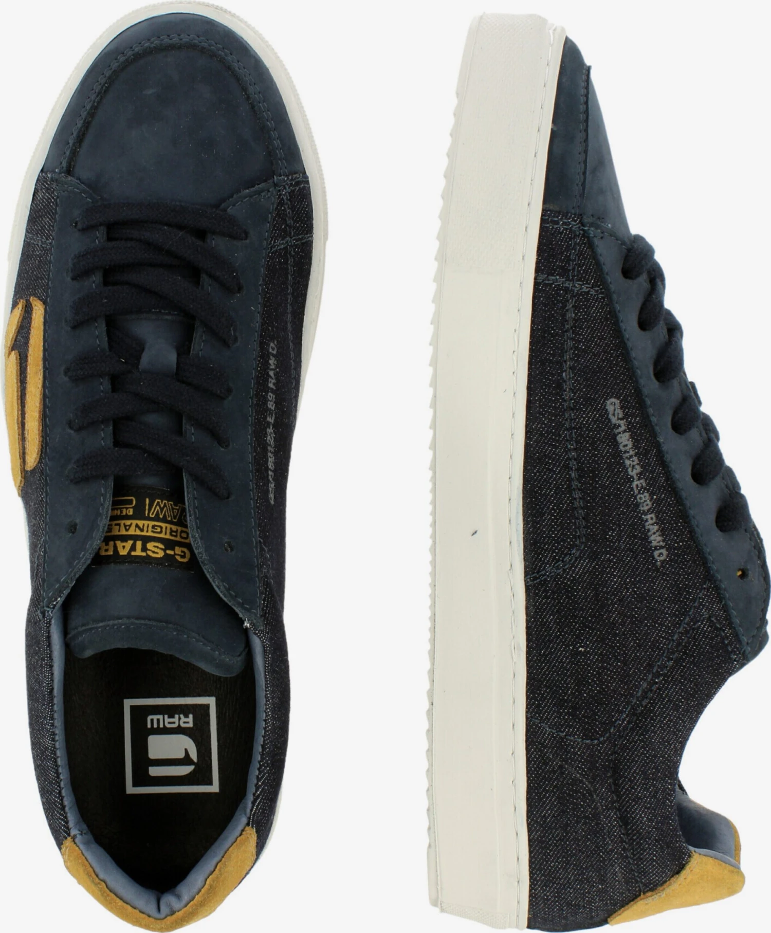 G-Star Raw Casual Sneakers Sneakers Laag LOAM II DNM Heren Navy 5 G-Star Raw Casual Sneakers Sneakers Laag LOAM II DNM Heren Navy - Afbeelding 3