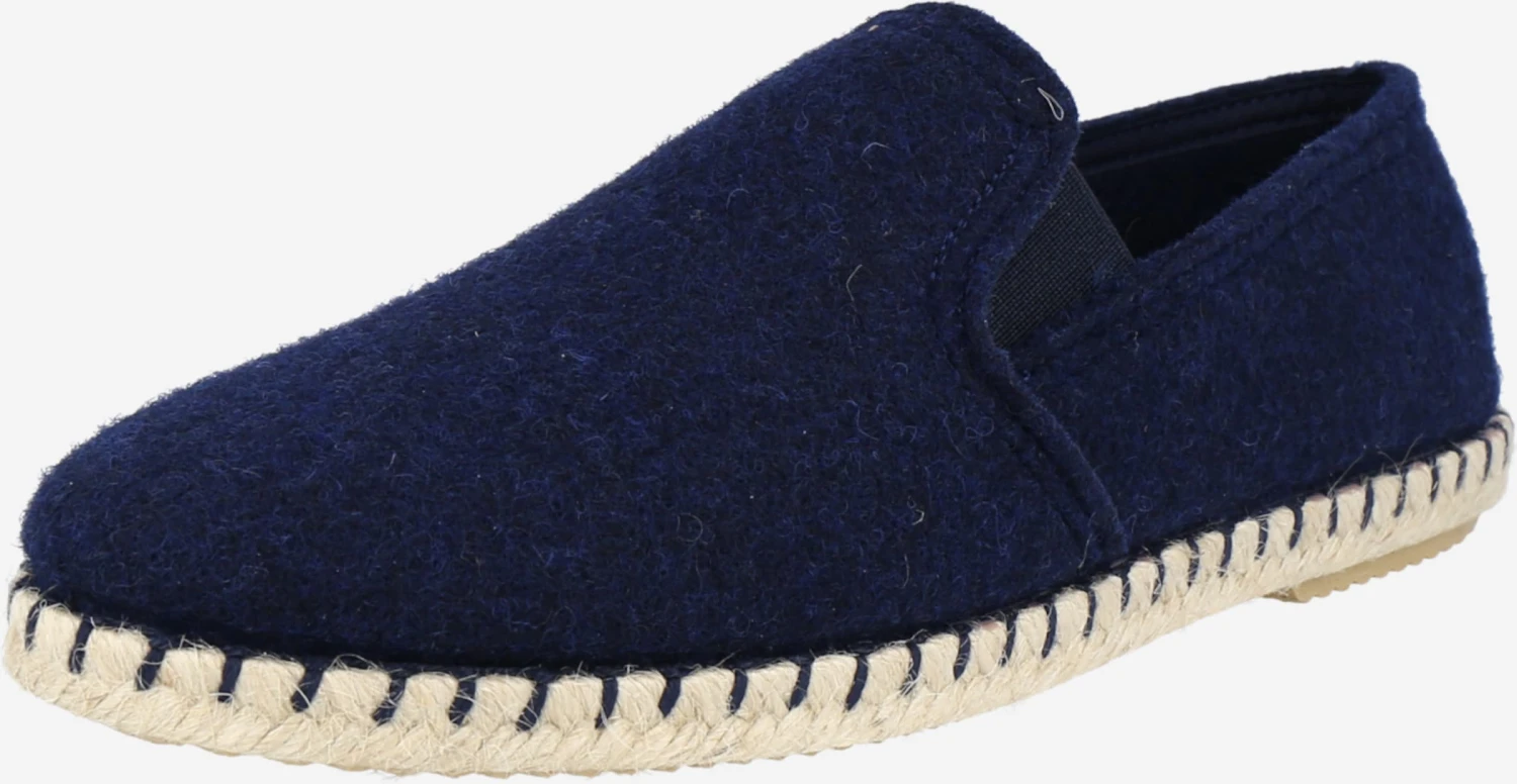 Shepherd Lage Schoenen Espadrilles Jan Heren Marine