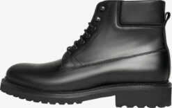 Boots & Laarzen Veterboots Barkley Heren Zwart -Herenschoenen Winkel 0d7b49a9af694badd46498a5066d35ce