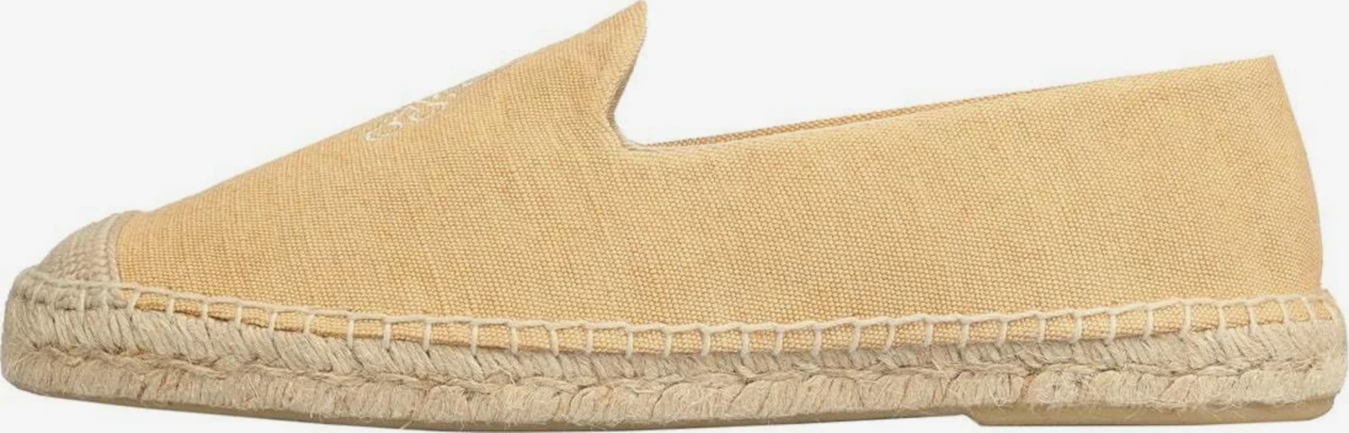 Scalpers Lage Schoenen Espadrilles Skull Heren Geel / Mosterd