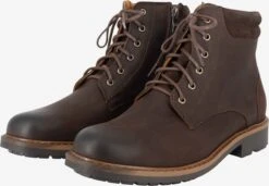 DreiMaster Vintage Boots & Laarzen Veterboots Heren Chocoladebruin -Herenschoenen Winkel 14225d4fe275a936e7ef8597832b7b85