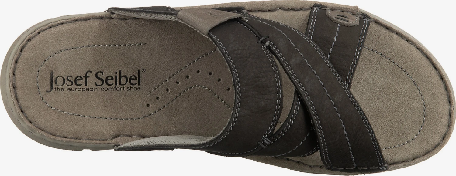 Josef Seibel Instappers Muiltjes John Heren Antraciet 7 Josef Seibel Instappers Muiltjes John Heren Antraciet - Afbeelding 5