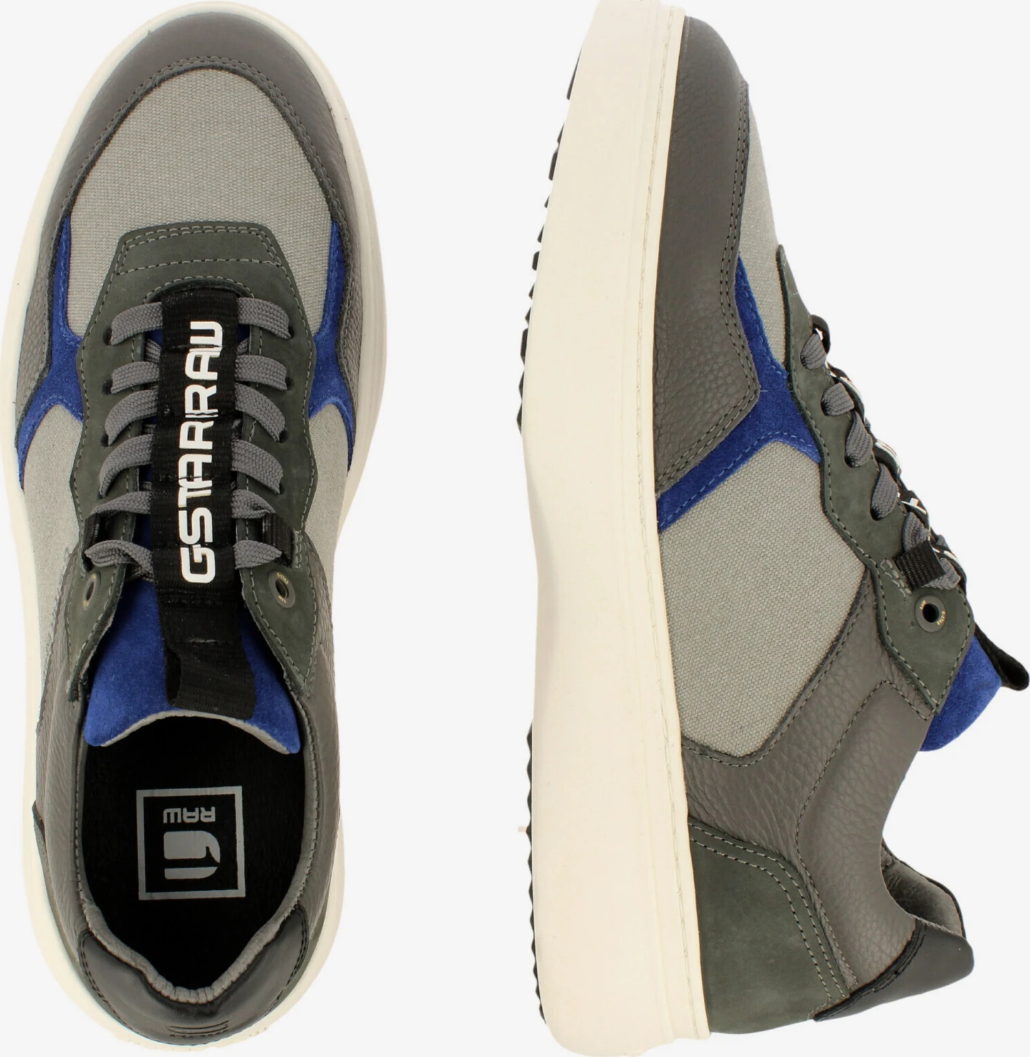G-Star Raw Skate Sneakers Sneakers Laag Heren Grijs / Donkergrijs 5 G-Star Raw Skate Sneakers Sneakers Laag Heren Grijs / Donkergrijs - Afbeelding 3