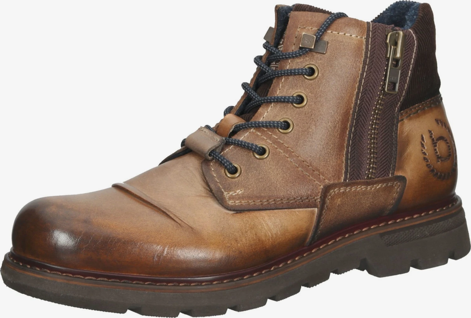 Bugatti Boots & Laarzen Veterboots Heren Kastanjebruin 3 Bugatti Boots & Laarzen Veterboots Heren Kastanjebruin