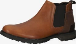 Bullboxer Enkelboots Chelsea Boots Heren Cognac