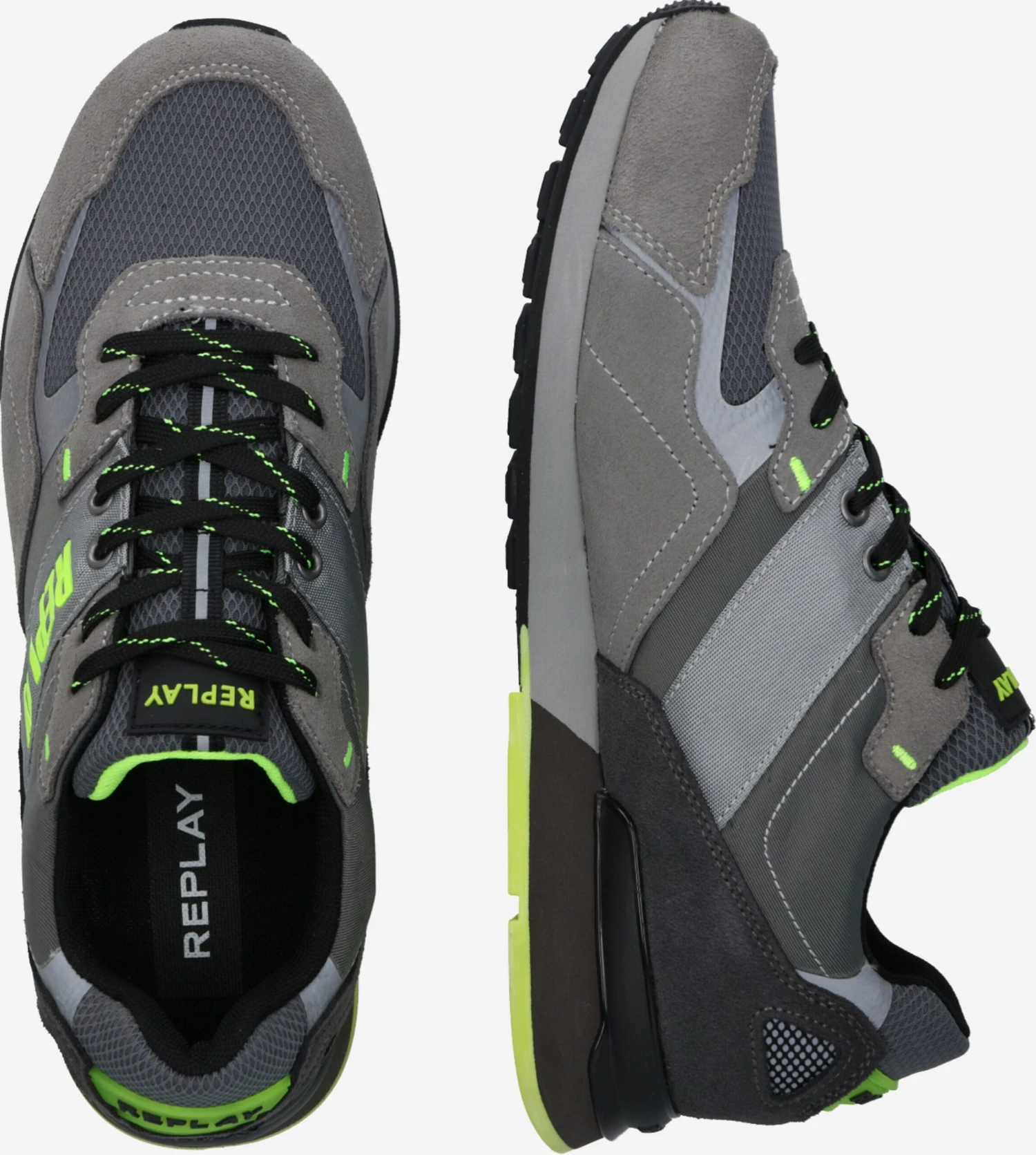 Replay Fashion Sneakers Sneakers Laag Heren Grijs / Lichtgrijs 4 Replay Fashion Sneakers Sneakers Laag Heren Grijs / Lichtgrijs - Afbeelding 2