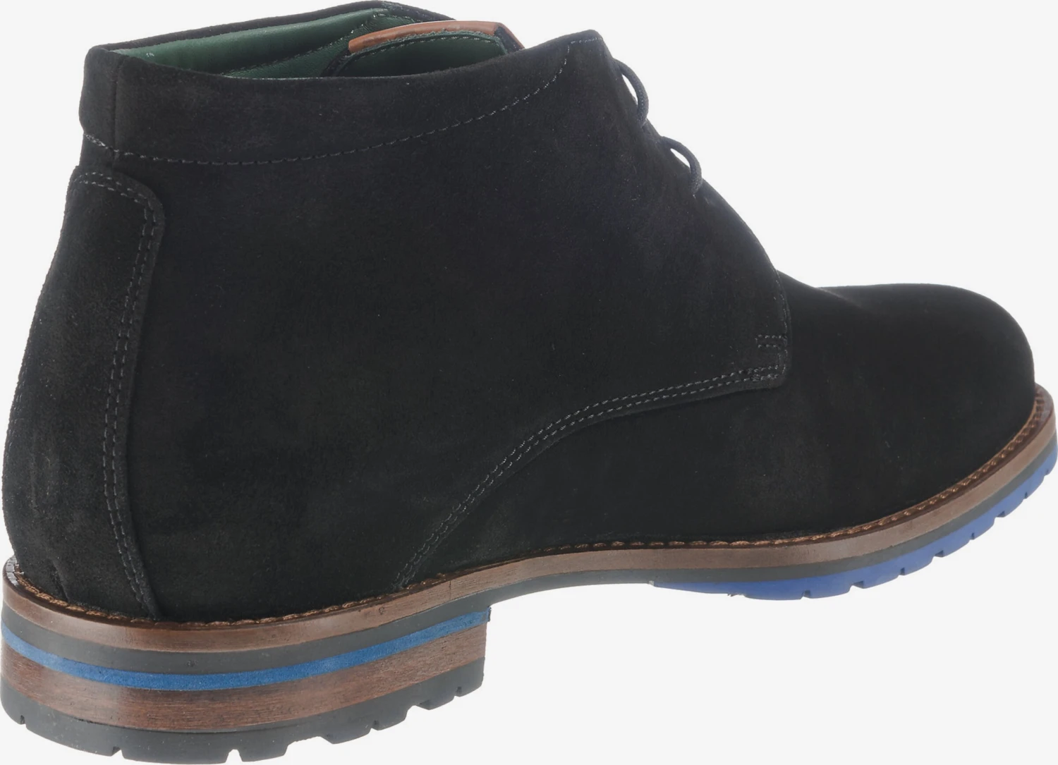 Veterboots Chukka Boots Heren Zwart 6 Veterboots Chukka Boots Heren Zwart - Afbeelding 4