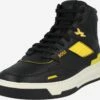 Hoge Sneakers Sneakers Hoog Baltimore Heren Zwart