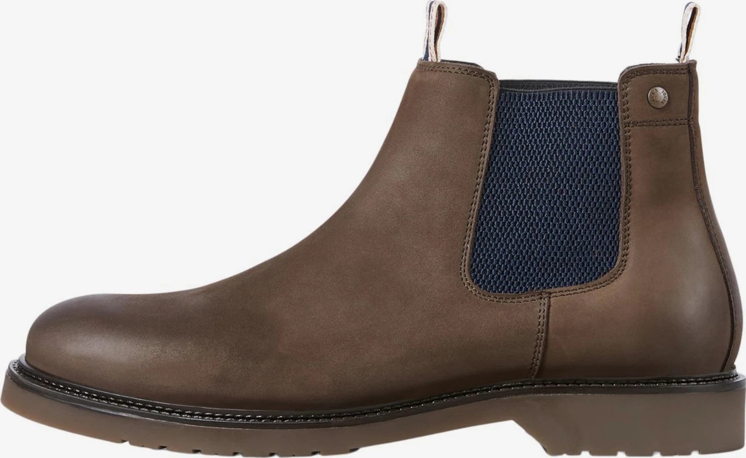 Jack & Jones Enkelboots Chelsea Boots Leyton Heren Bruin 3 Jack & Jones Enkelboots Chelsea Boots Leyton Heren Bruin