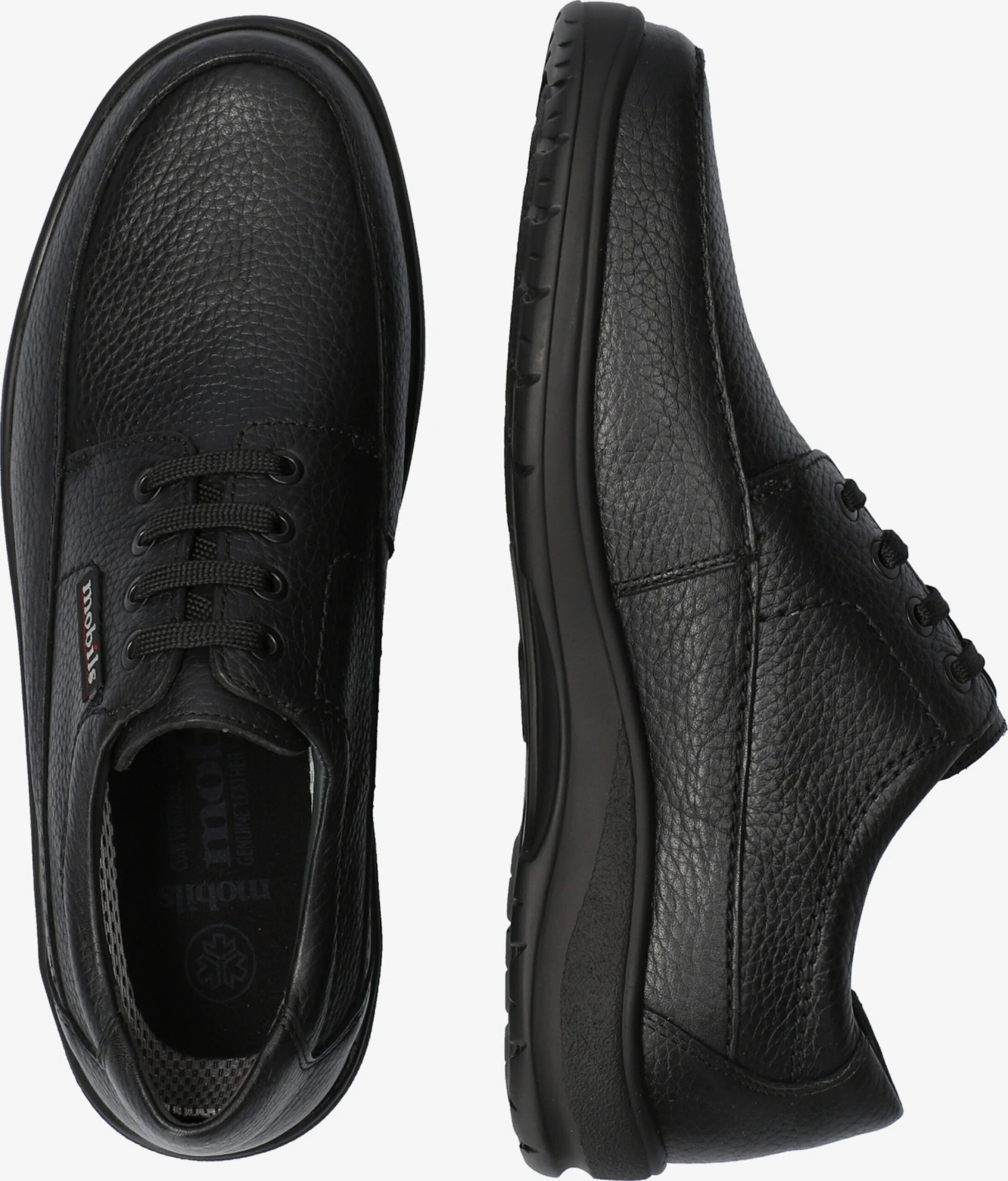 Sportieve Veterschoenen Sportieve Veterschoen Ezard Heren Zwart 5 Sportieve Veterschoenen Sportieve Veterschoen Ezard Heren Zwart - Afbeelding 3