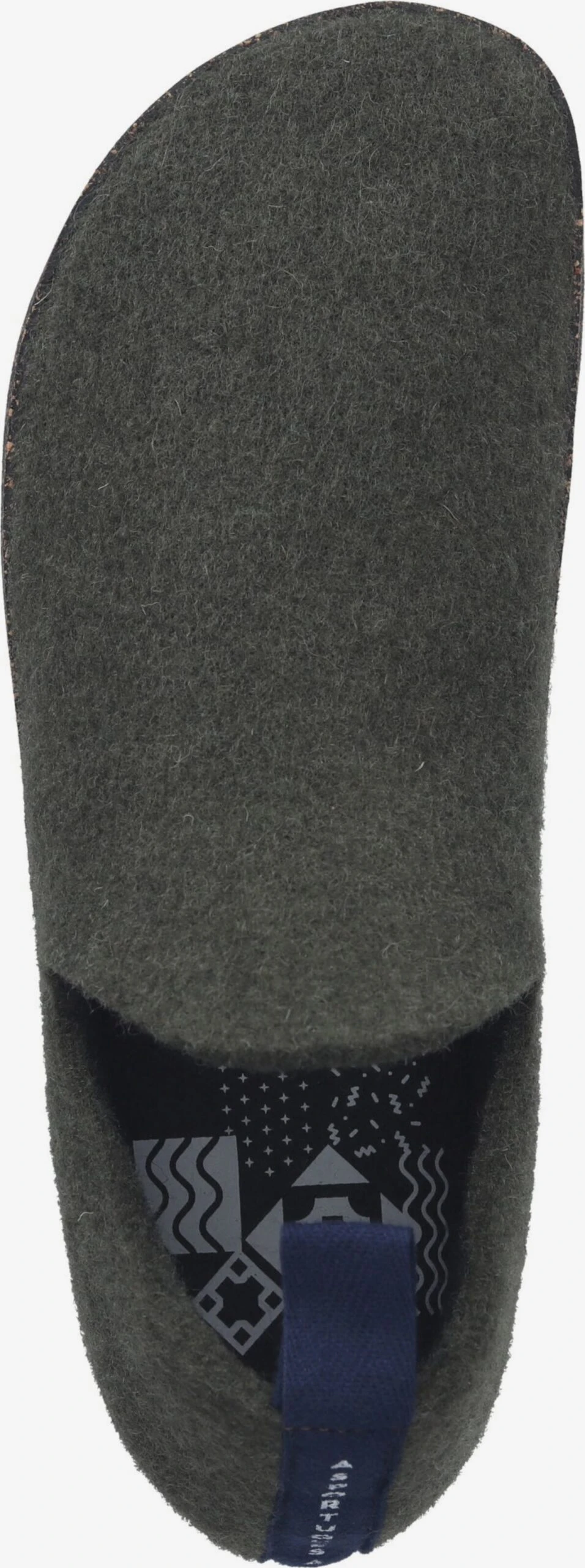 Asportuguesas Pantoffels Huisschoen Heren Groen / Donkergroen 8 Asportuguesas Pantoffels Huisschoen Heren Groen / Donkergroen - Afbeelding 6