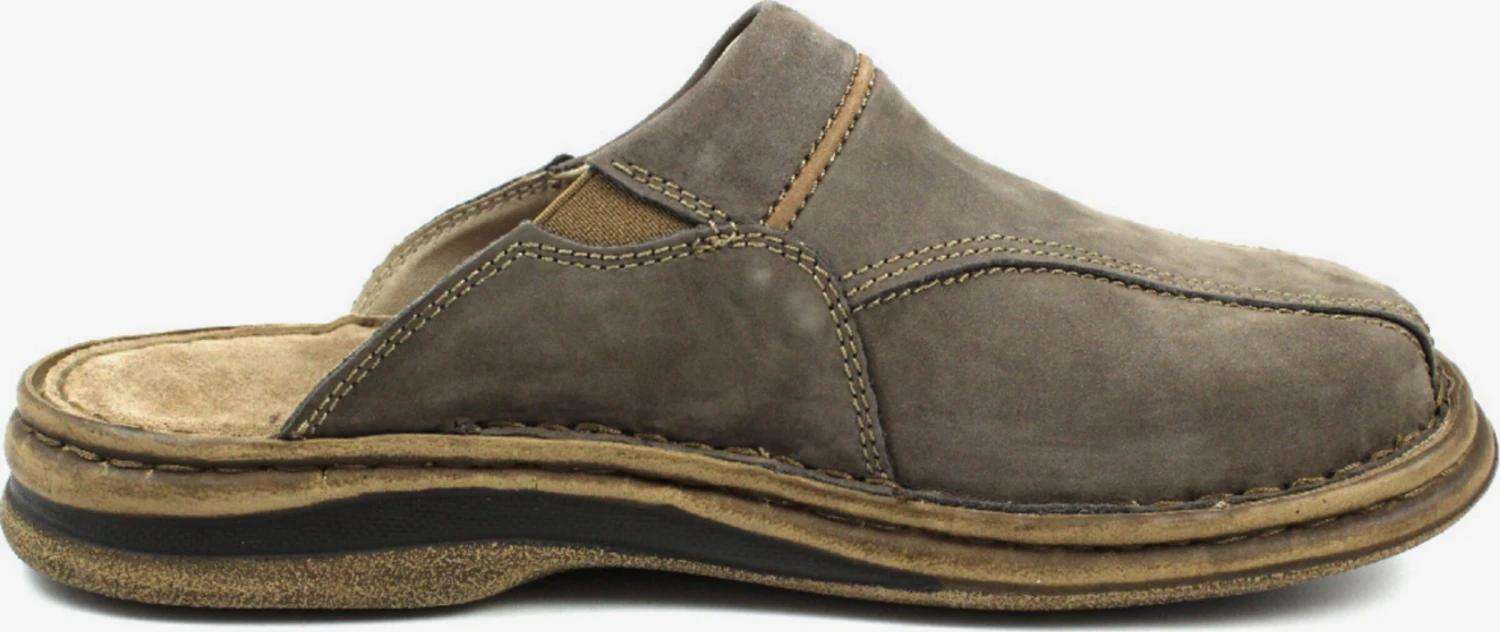 Josef Seibel Instappers Muiltjes Klaus Heren Taupe 6 Josef Seibel Instappers Muiltjes Klaus Heren Taupe - Afbeelding 4