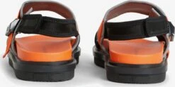 Calvin Klein Jeans Sandalen & Pantoffels Sandalen Heren Oranje / Zwart -Herenschoenen Winkel 393cb4d47c145db24a4a1e0c08290bd7