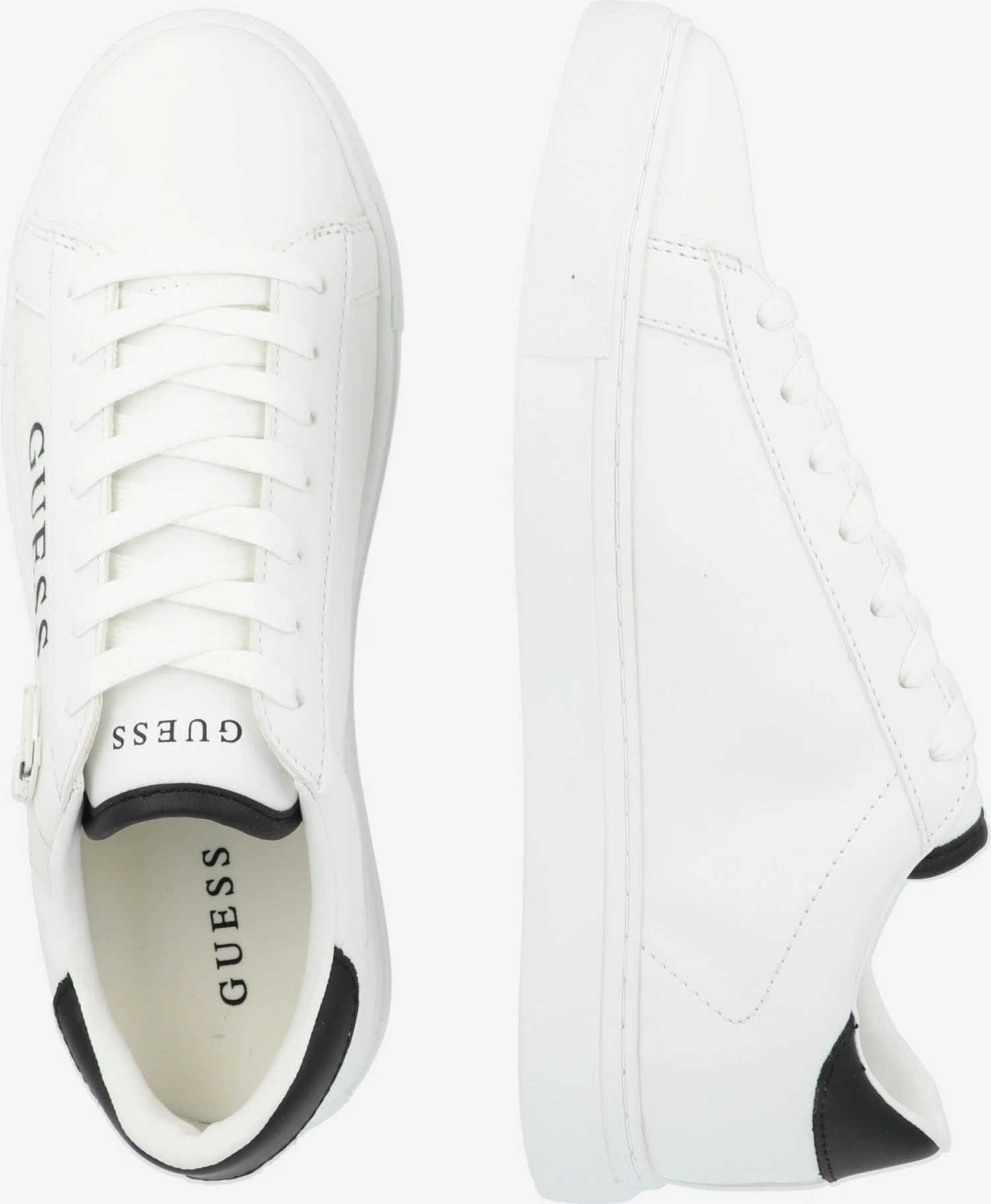 Guess Casual Sneakers Sneakers Laag TODI IIK Heren Wit 4 Guess Casual Sneakers Sneakers Laag TODI IIK Heren Wit - Afbeelding 2