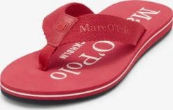 Marc O'Polo Slippers Teenslippers Heren Rood