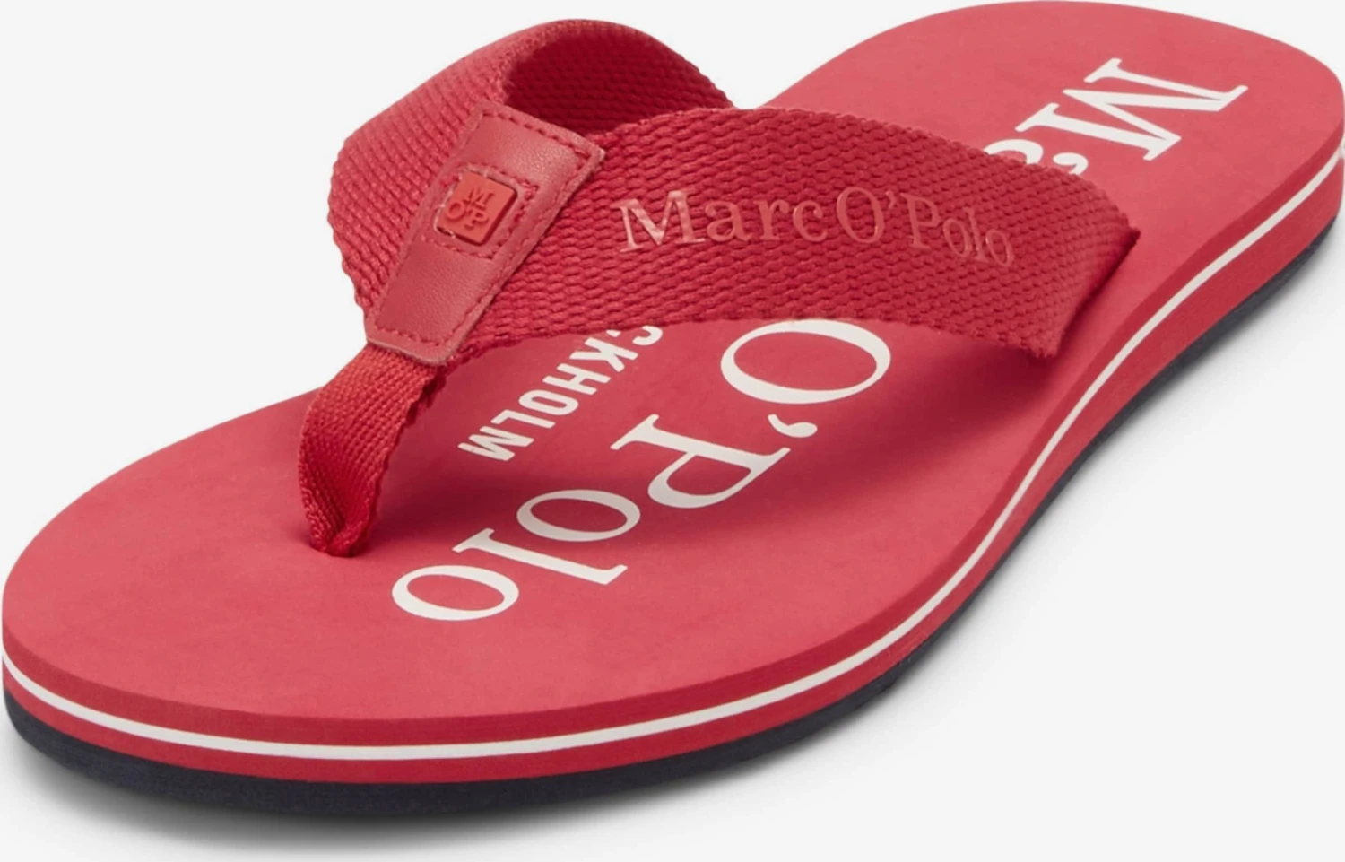 Marc O'Polo Slippers Teenslippers Heren Rood 3 Marc O'Polo Slippers Teenslippers Heren Rood
