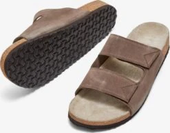 Selected Homme Instappers Muiltjes Bastian Heren Bruin -Herenschoenen Winkel 451eb7728affb845918d98f1c0184e5d