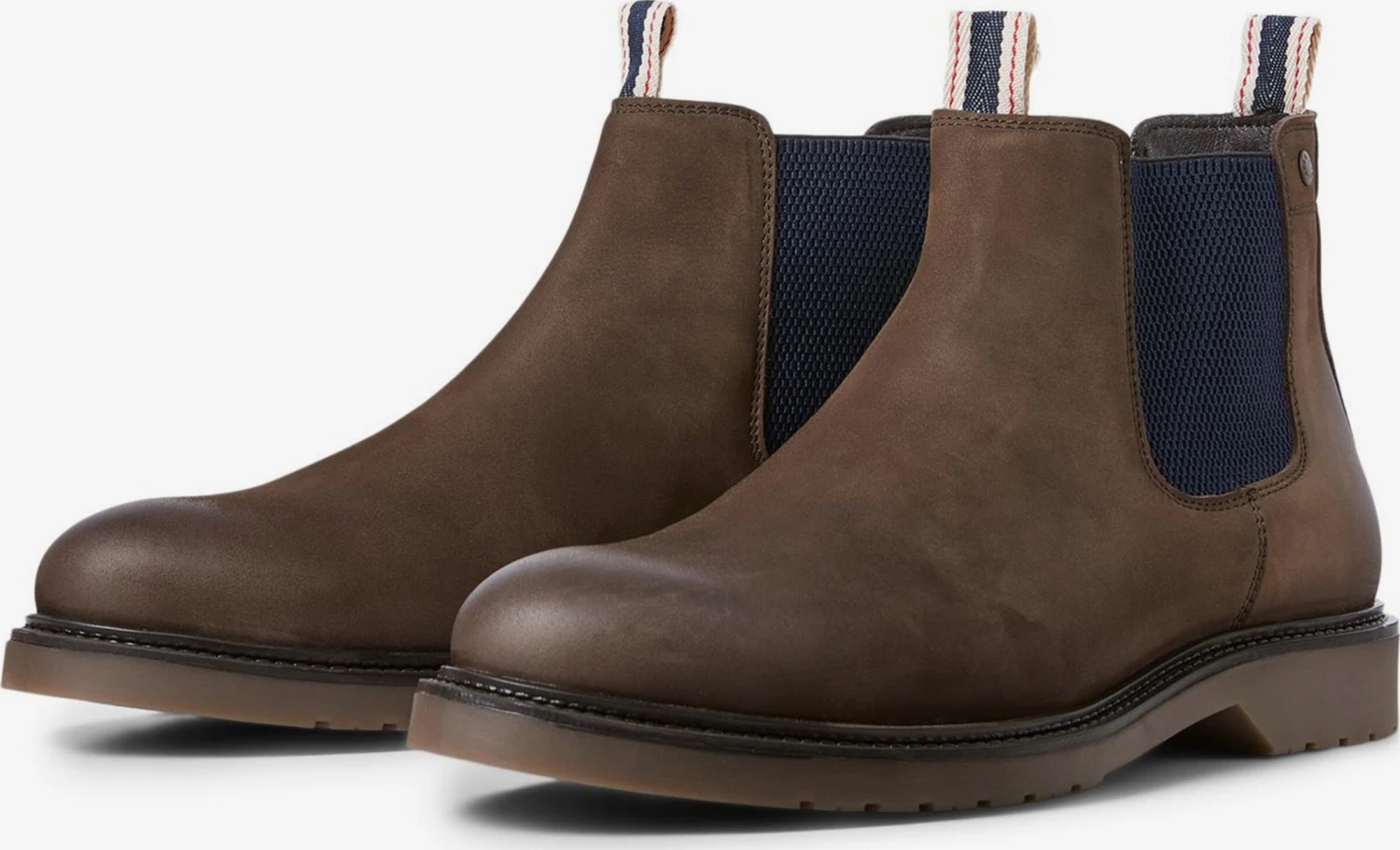 Jack & Jones Enkelboots Chelsea Boots Leyton Heren Bruin 5 Jack & Jones Enkelboots Chelsea Boots Leyton Heren Bruin - Afbeelding 3