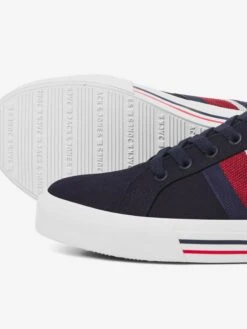 Jack & Jones Casual Sneakers Sneakers Laag Gordon Heren Marine / Navy -Herenschoenen Winkel 4baef64eaa9256691808fbef506ca2d2