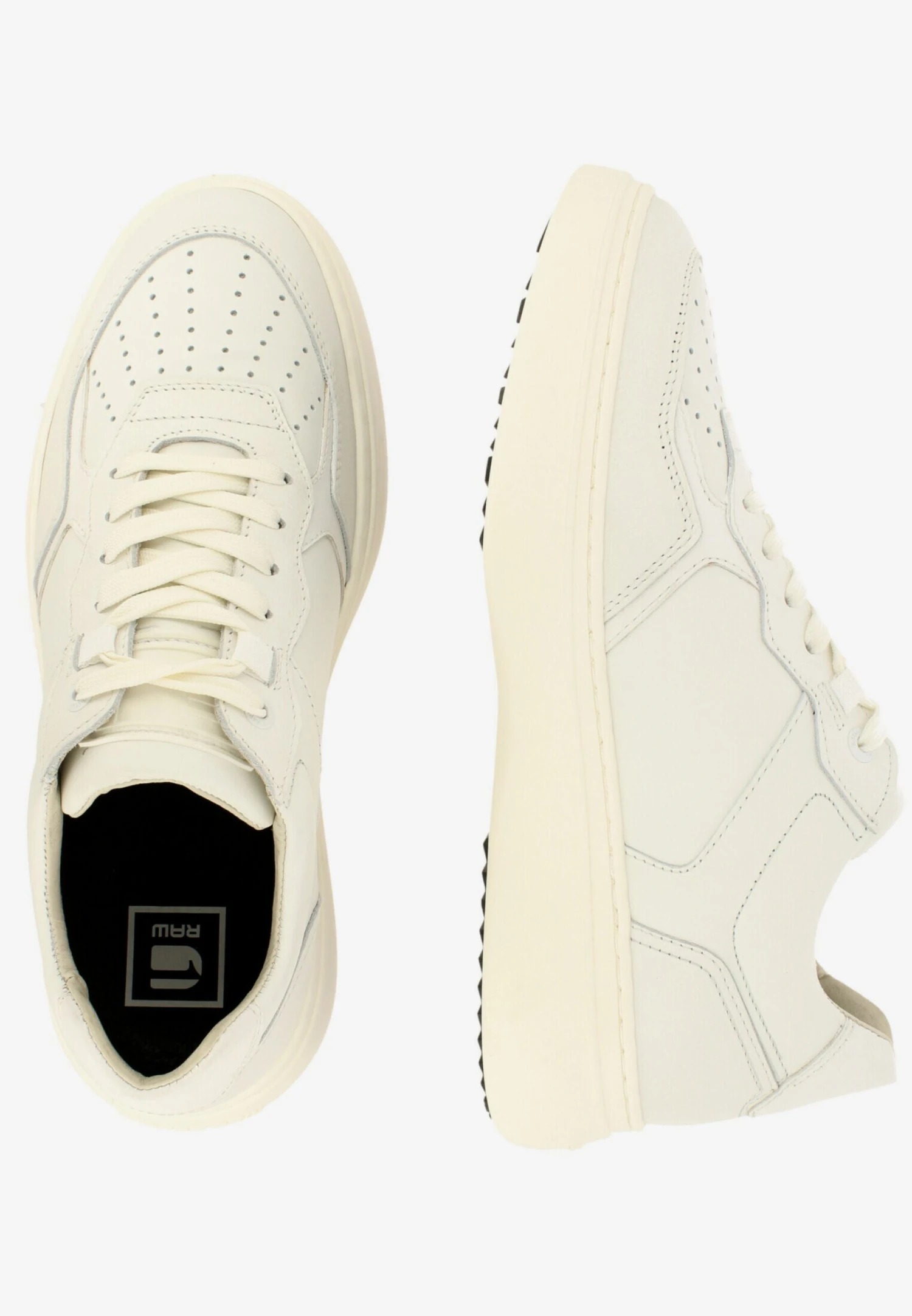 G-Star Raw Fashion Sneakers Sneakers Laag LASH BSC Heren Natuurwit 5 G-Star Raw Fashion Sneakers Sneakers Laag LASH BSC Heren Natuurwit - Afbeelding 3