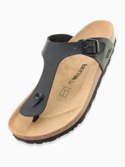 Slippers Teenslippers Mercure Heren Zwart -Herenschoenen Winkel 4e3dca202a00992830642e6c84a94899