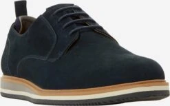 Dune London Trending Veterschoen Bucatini Heren Donkerblauw -Herenschoenen Winkel 4ec367fa51f0321ef166e1abee60d090