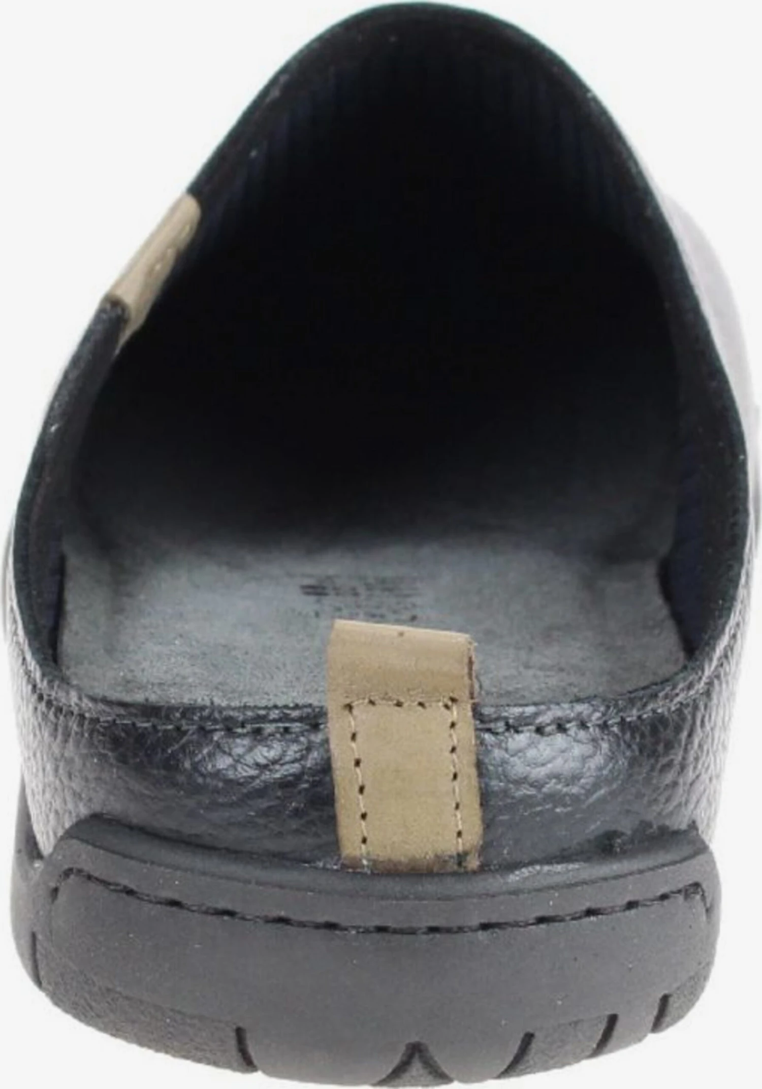 Rohde Pantoffels Huisschoen Heren Zwart 4 Rohde Pantoffels Huisschoen Heren Zwart - Afbeelding 2