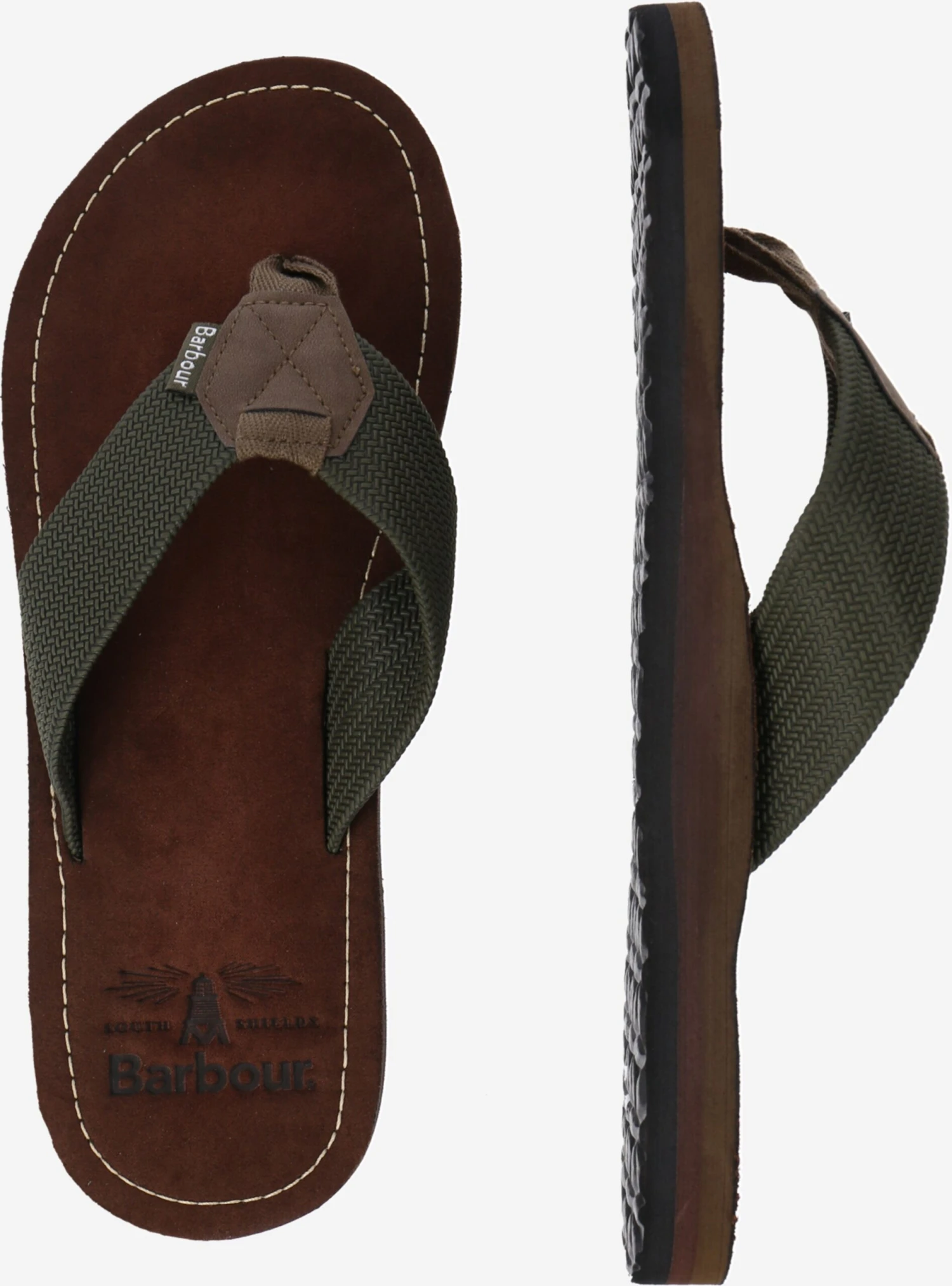 Slippers Teenslippers Toeman Beach Heren Olijfgroen 5 Slippers Teenslippers Toeman Beach Heren Olijfgroen - Afbeelding 3