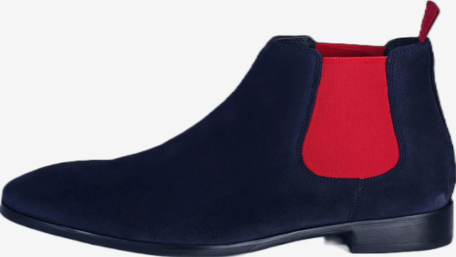 Enkelboots Chelsea Boots Heren Navy 4 Enkelboots Chelsea Boots Heren Navy - Afbeelding 2