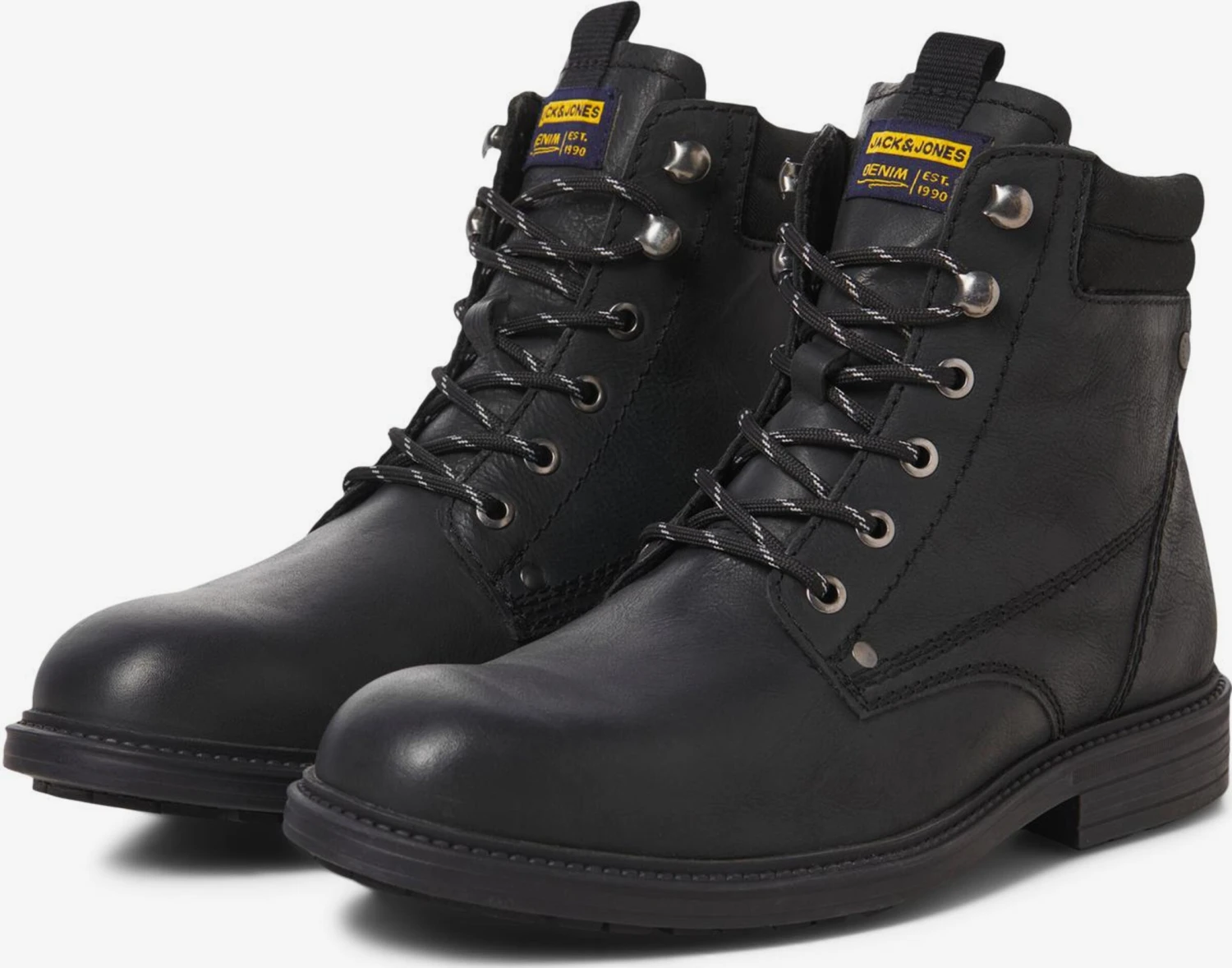 Jack & Jones Enkelboots Boots Solomon Heren Antraciet 5 Jack & Jones Enkelboots Boots Solomon Heren Antraciet - Afbeelding 3