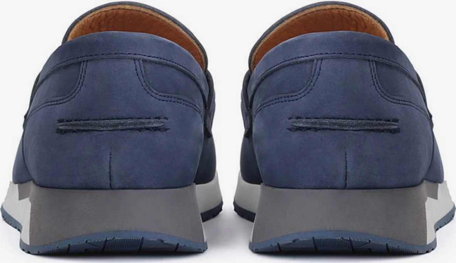 Kazar Lage Schoenen Instappers Heren Donkerblauw 5 Kazar Lage Schoenen Instappers Heren Donkerblauw - Afbeelding 3