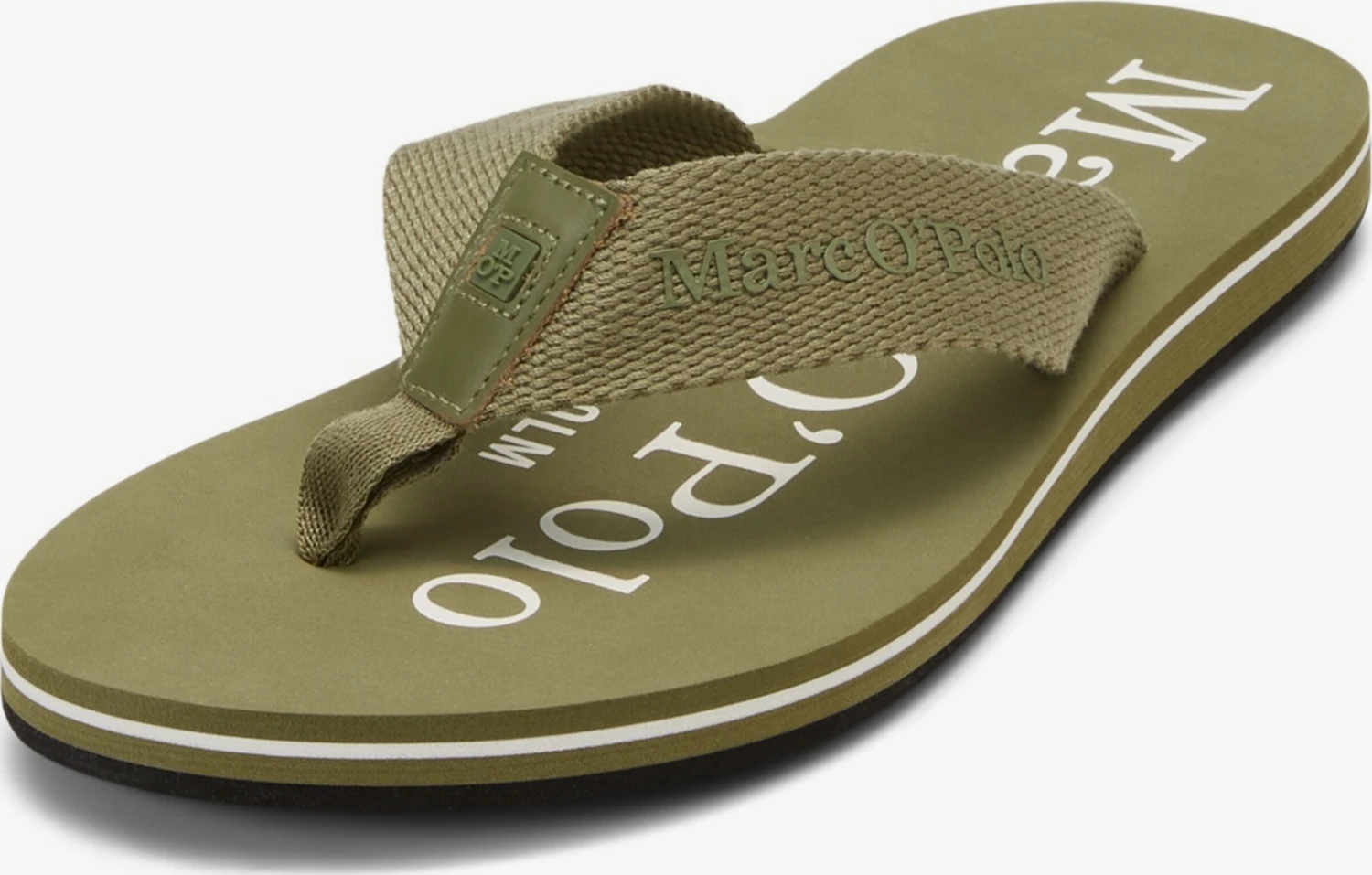 Marc O'Polo Slippers Teenslippers Heren Groen 3 Marc O'Polo Slippers Teenslippers Heren Groen