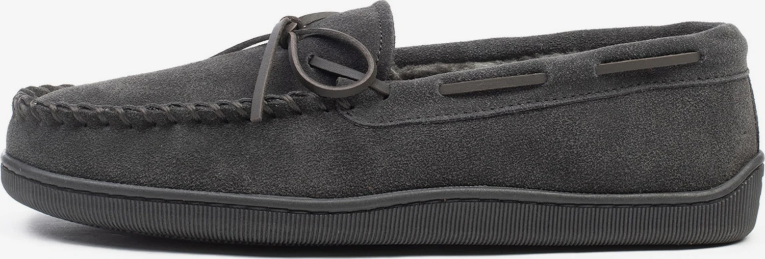 Minnetonka Lage Schoenen Mocassins Pileline Heren Donkergrijs 4 Minnetonka Lage Schoenen Mocassins Pileline Heren Donkergrijs - Afbeelding 2