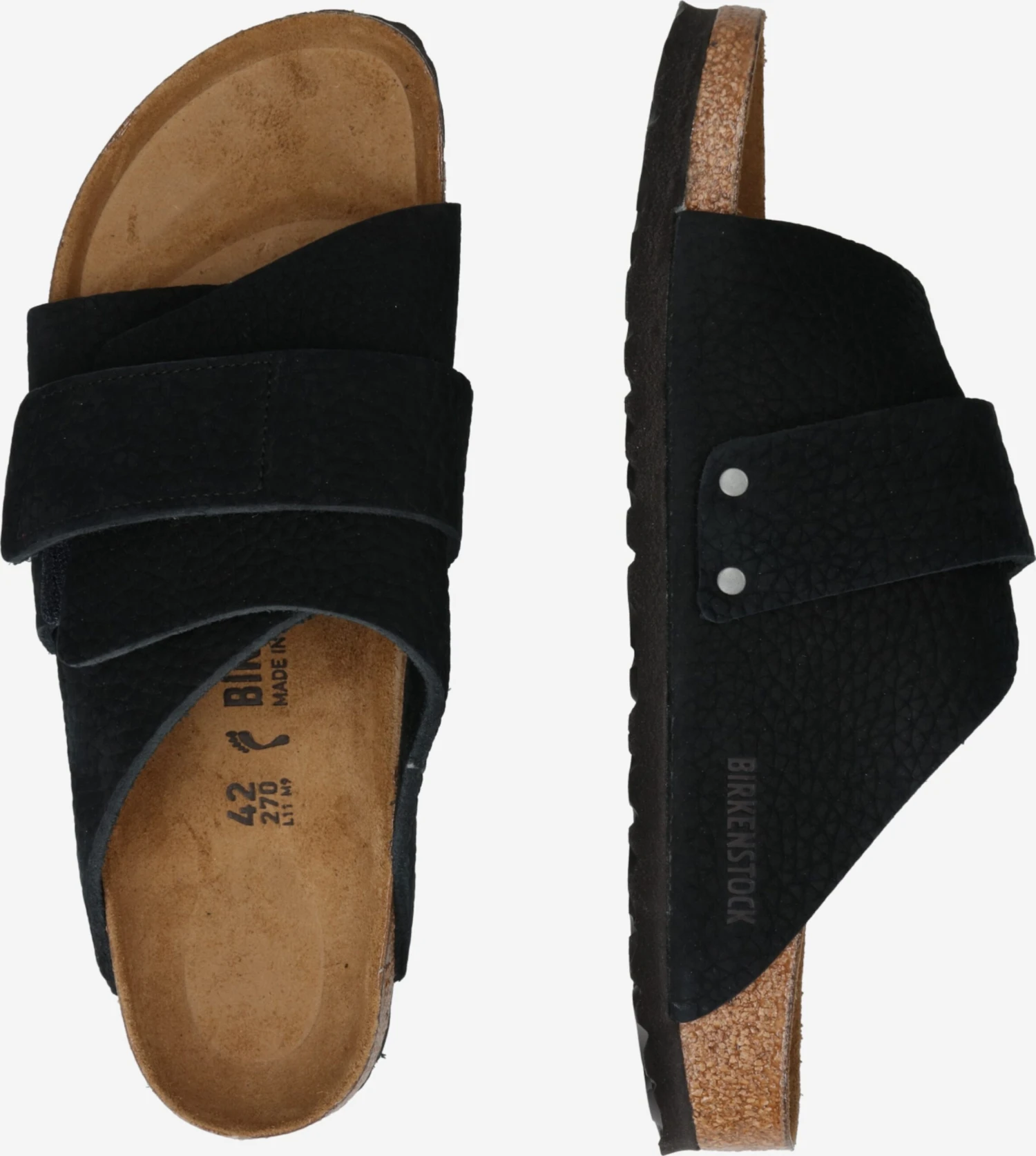 Birkenstock Instappers Muiltjes Kyoto Heren Zwart 4 Birkenstock Instappers Muiltjes Kyoto Heren Zwart - Afbeelding 2