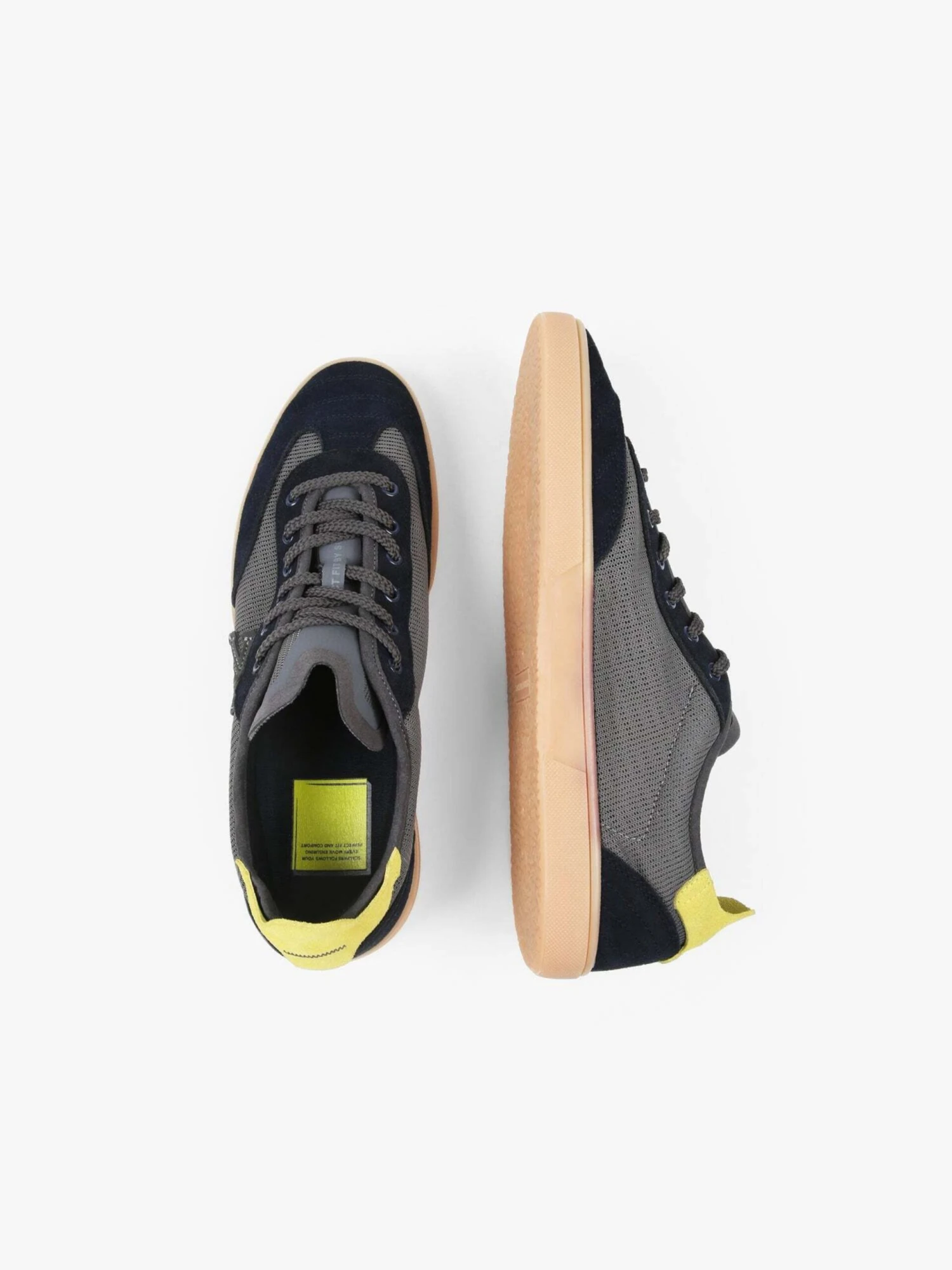 Scalpers Skate Sneakers Sneakers Laag Wilson Heren Navy 7 Scalpers Skate Sneakers Sneakers Laag Wilson Heren Navy - Afbeelding 5