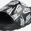 Nike Sportswear Instappers Muiltjes VICTORI ONE SLIDE PRINT Heren Zwart -Herenschoenen Winkel 758e39fa73827609bc4abc8f7c6ea170