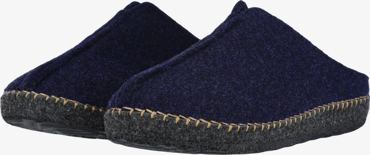 MOLS Pantoffels Huisschoen Seleigh Heren Donkerblauw 5 MOLS Pantoffels Huisschoen Seleigh Heren Donkerblauw - Afbeelding 3