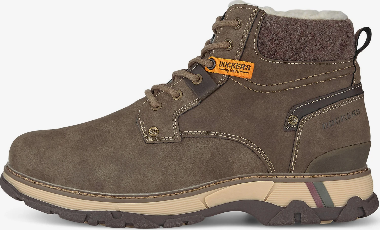 Dockers By Gerli Boots & Laarzen Veterboots Heren Kaki 4 Dockers By Gerli Boots & Laarzen Veterboots Heren Kaki - Afbeelding 2