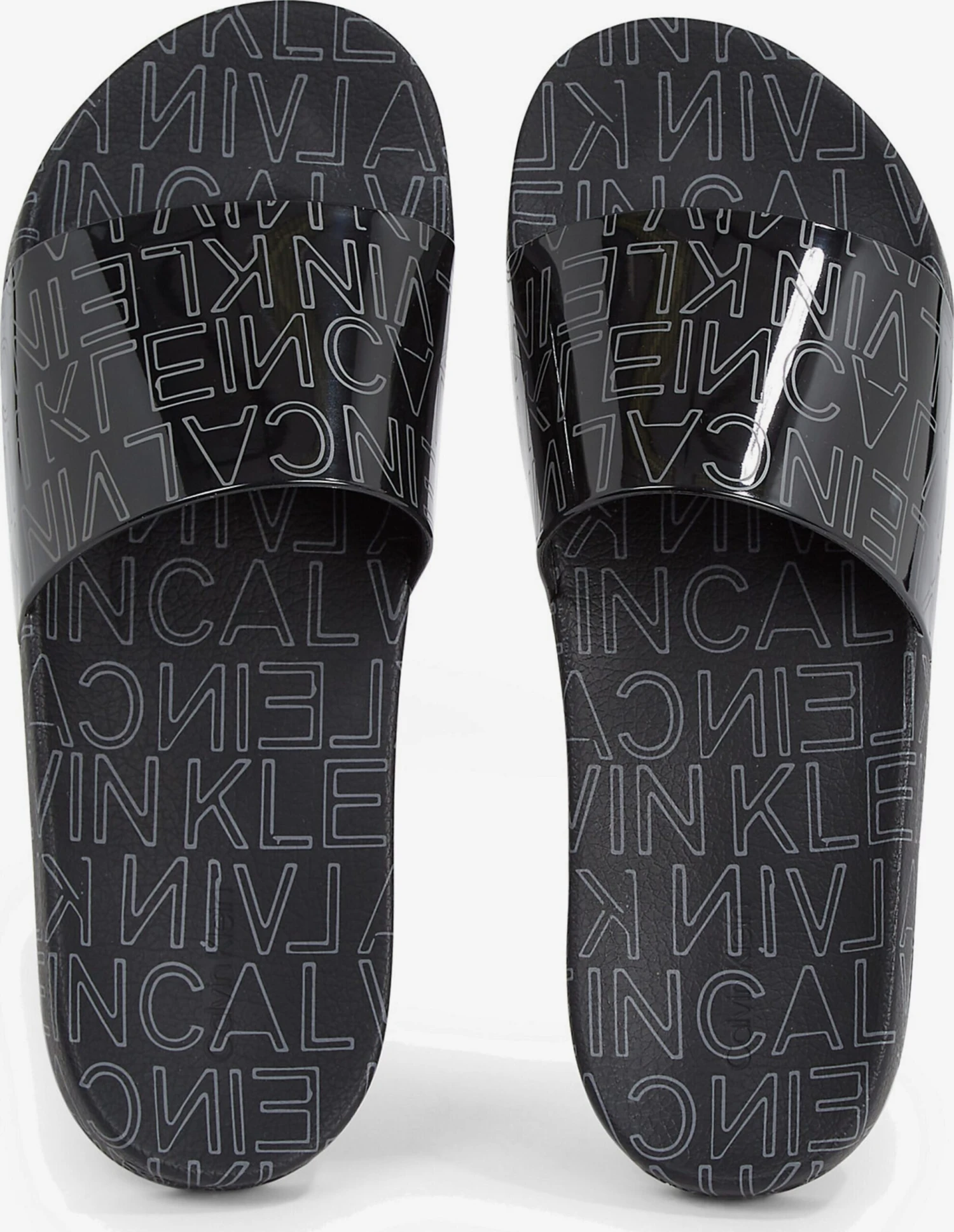 Calvin Klein Trending Strand-/badschoen Heren Zwart 6 Calvin Klein Trending Strand-/badschoen Heren Zwart - Afbeelding 4