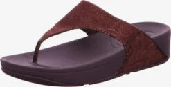 Jack & Jones Slippers Teenslippers Heren Bordeaux / Roestrood