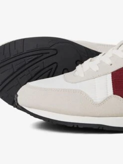 Jack & Jones Running Sneakers Sneakers Laag Hawker Heren Beige / Ecru -Herenschoenen Winkel 82ec71245467ed47c428bd4ceaa16300