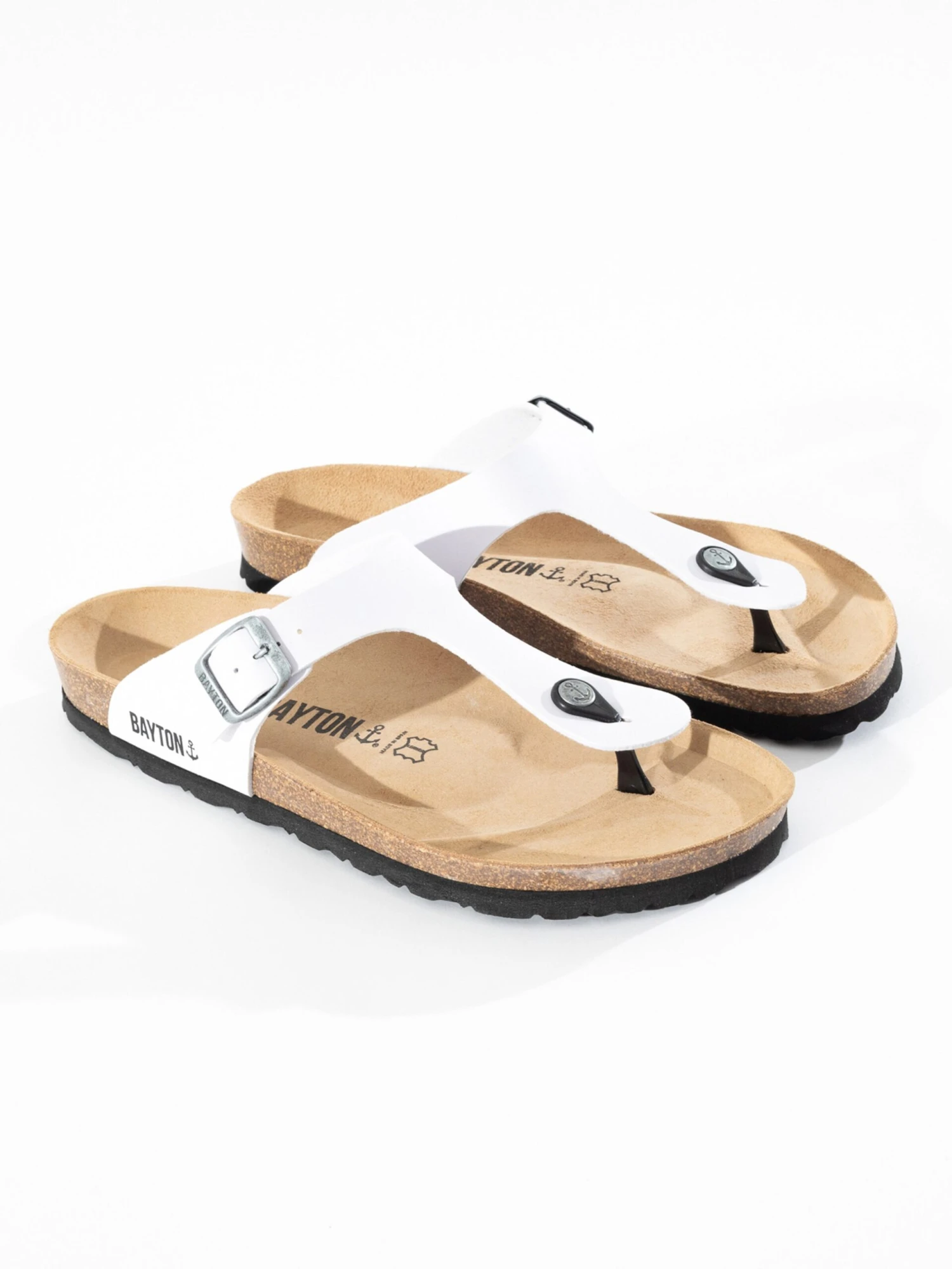 Slippers Teenslippers Mercure Heren Wit 4 Slippers Teenslippers Mercure Heren Wit - Afbeelding 2