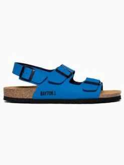 Sandalen & Pantoffels Sandalen Heren Blauw -Herenschoenen Winkel 84952f347c04ab4cd2a7b2311637b3cc