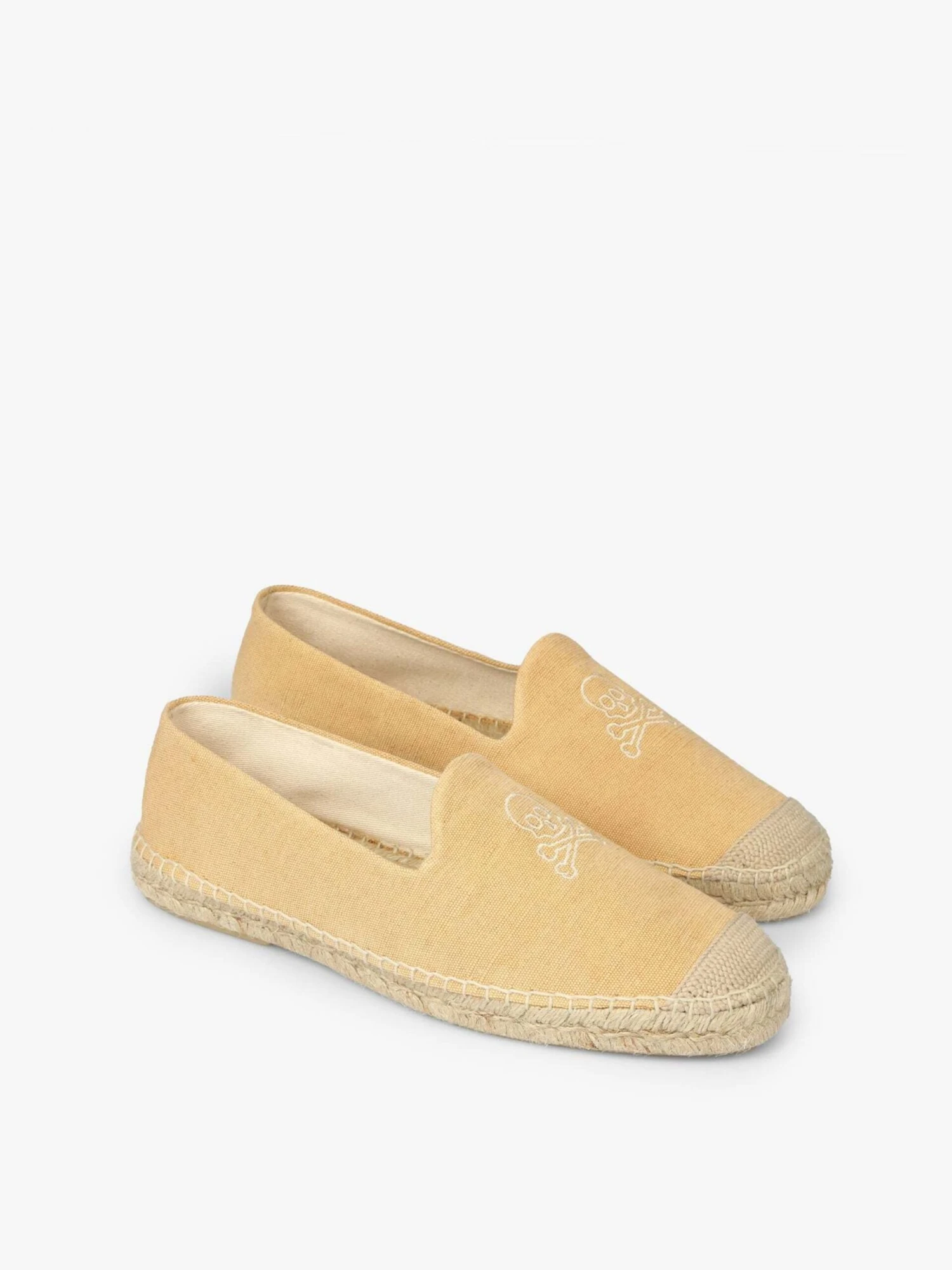 Scalpers Lage Schoenen Espadrilles Skull Heren Geel / Mosterd 5 Scalpers Lage Schoenen Espadrilles Skull Heren Geel / Mosterd - Afbeelding 3