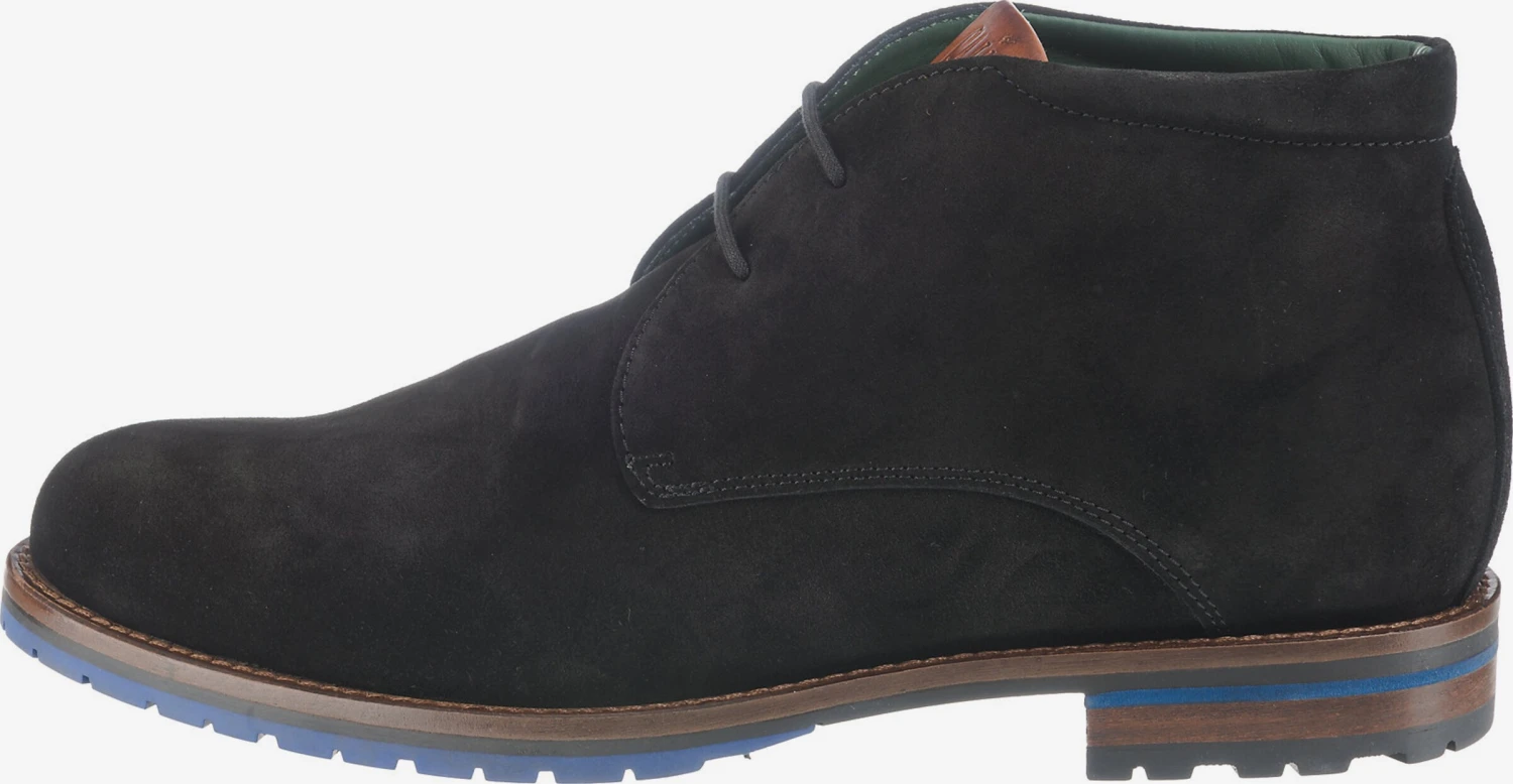 Veterboots Chukka Boots Heren Zwart 4 Veterboots Chukka Boots Heren Zwart - Afbeelding 2